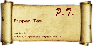 Pippan Tas névjegykártya